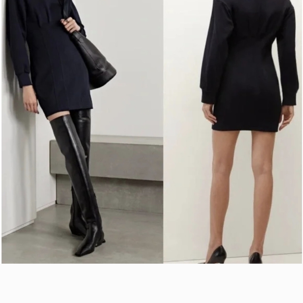 Veronica Beard Black Long Sleeve Dress
